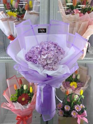 Ramo de Hortensias lila
