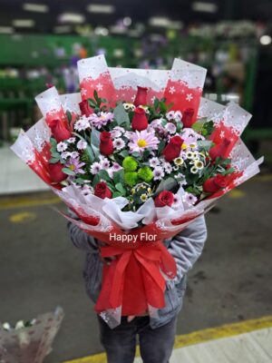 Ramo de 12 Rosas rojas 🌹