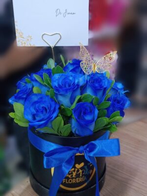 Box de Rosas Azules