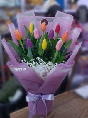 Ramo de 10  Tulipanes