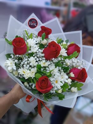 Ramo Margaritas y Rosas