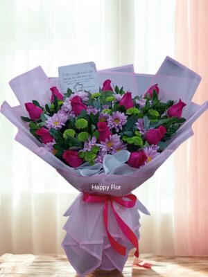 Ramo de 12 rosas