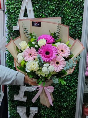 Ramo de Gerberas y rosas