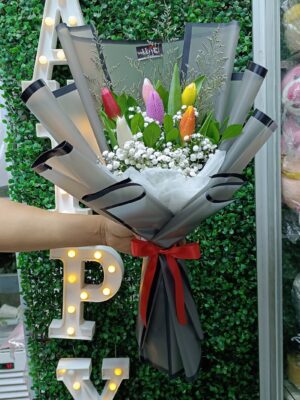 Ramo de 6 Tulipanes