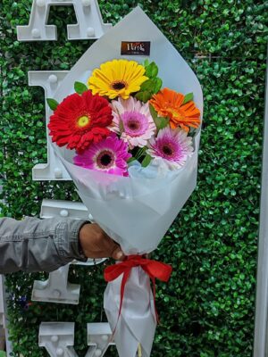 Ramo Clásico 6 Gerberas