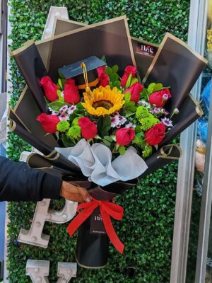Ramo de Rosas para Graduación 🎓