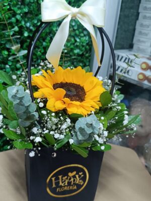 Cartera Floral Girasol 🌻