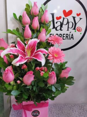 Box Floral rosado 🩷