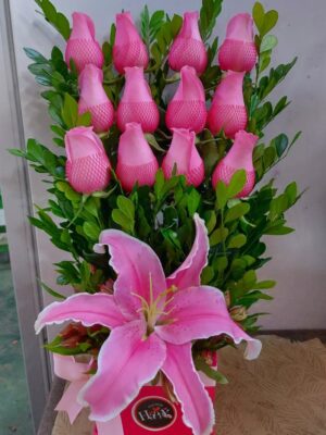 Box floral rosado 🩷
