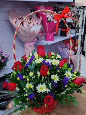 Canasta Floral ❤️