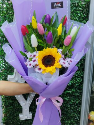 Ramo de 10 Tulipanes