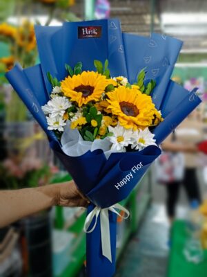 Ramo de 2 Girasoles 💙