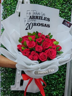 Ramo de 20 rosas