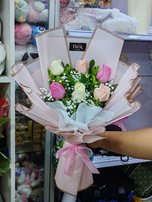 Ramo de 6 rosas 🩷