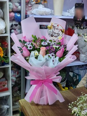 Ramo de 6 rosas