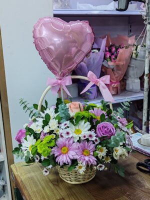 Canasta floral