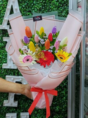 Ramo con 10 Tulipanes 💐