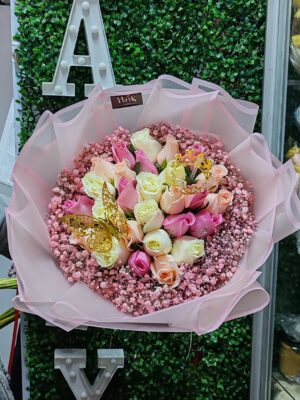 Buchón de 24 rosas