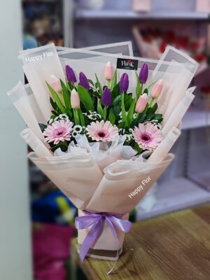 Ramo de 10 Tulipanes 🩷