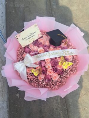 Buchón 50 Rosas Graduación 🎓