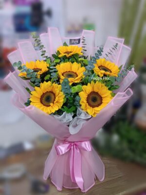 Ramo de 6 Girasoles  🌻