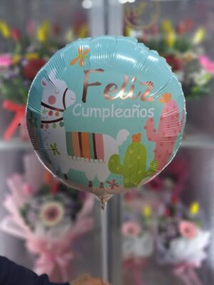 Globo feliz cumpleaños
