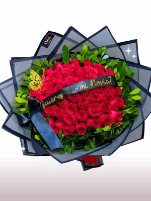 Buchón 50 Rosas