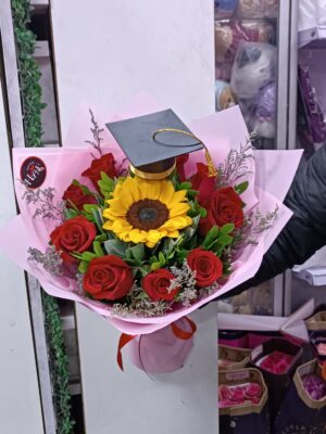 Ramo de Graduación de rosas 🎓