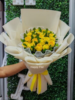 Ramo de 20 rosas amarillas 💛
