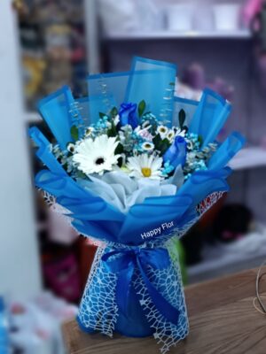Ramo de rosas azules 💙