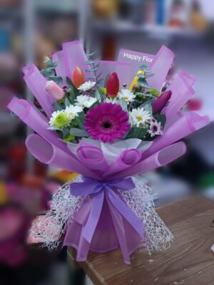 Ramo de 5 Tulipanes