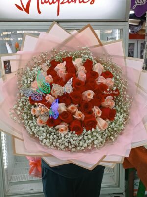 Ramo Buchón de 50 rosas