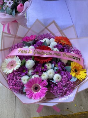 Ramo de Gerberas Graduación 🎓