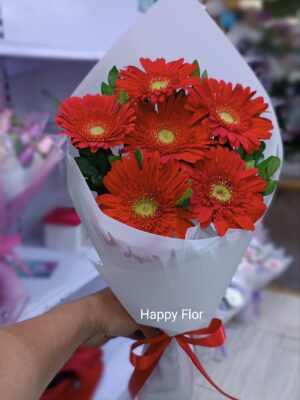 Ramo de Gerberas rojas ❤️