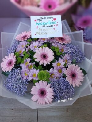 Ramo de Gerberas rosadas 🩷