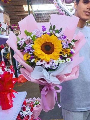 Ramo Girasol con flores