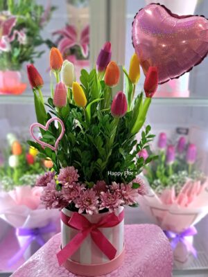 Box de 10 Tulipanes variados 💐