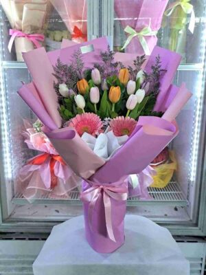 Ramo de 15 Tulipanes