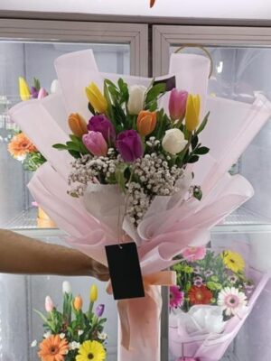 Ramo de 10 Tulipanes
