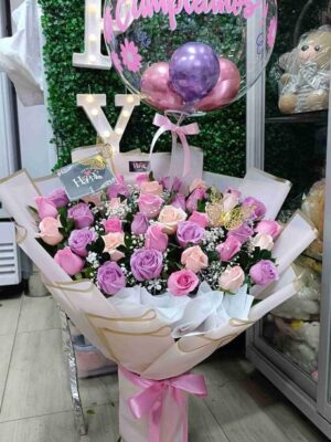 Ramo de 40 Rosas + Globo