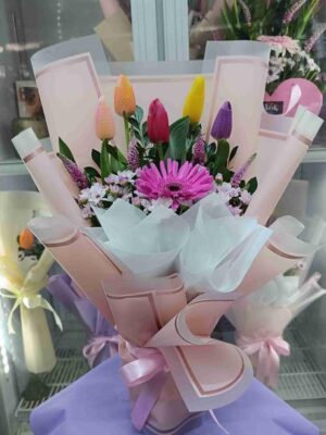 Ramo de 5 Tulipanes 💐